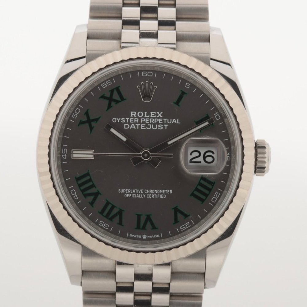 Rolex 'Wimbledon' Datejust 36mm on Jubilee Bracelet (126234)